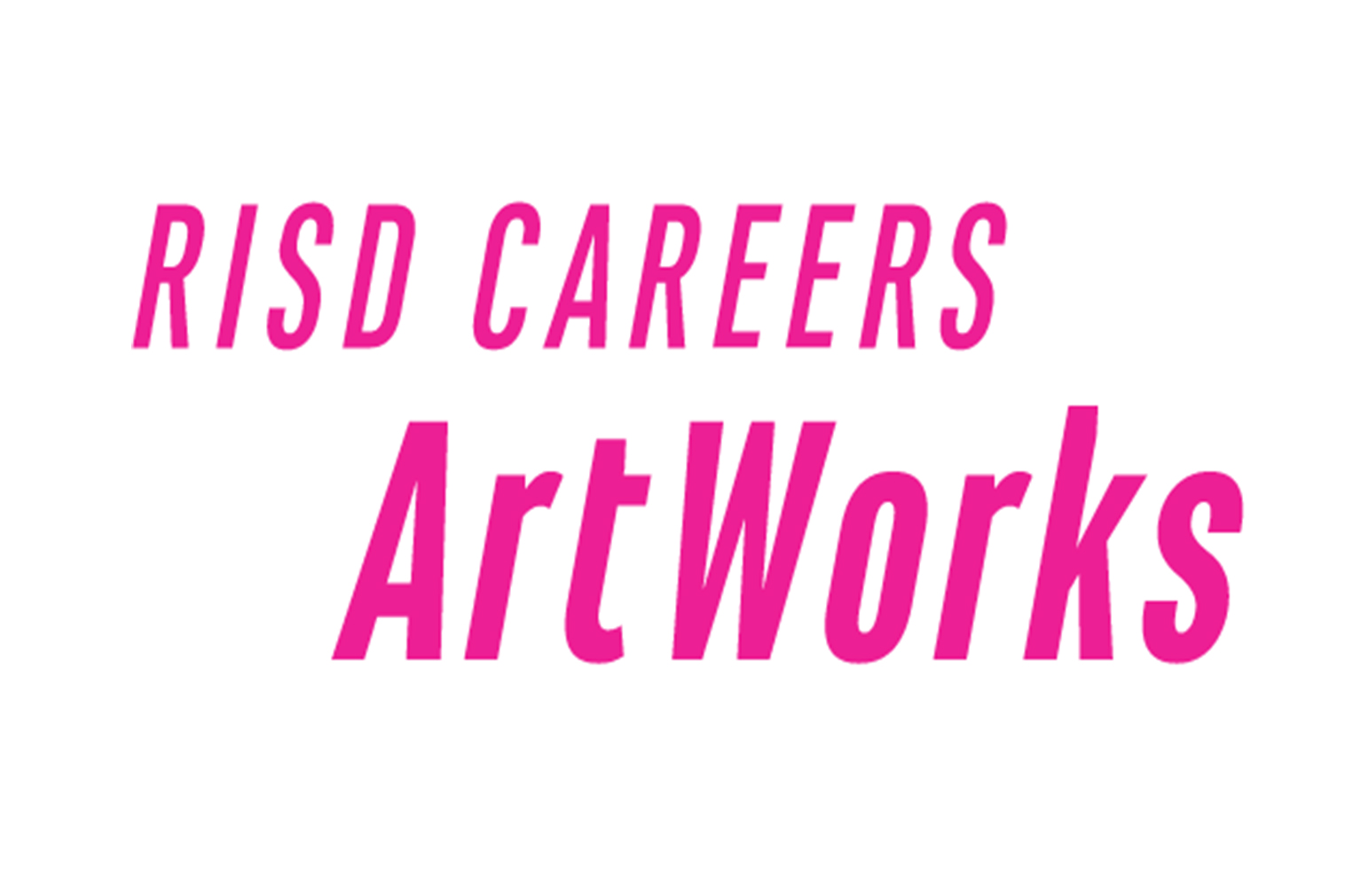 Logo with words RISD Careers ArtWorks