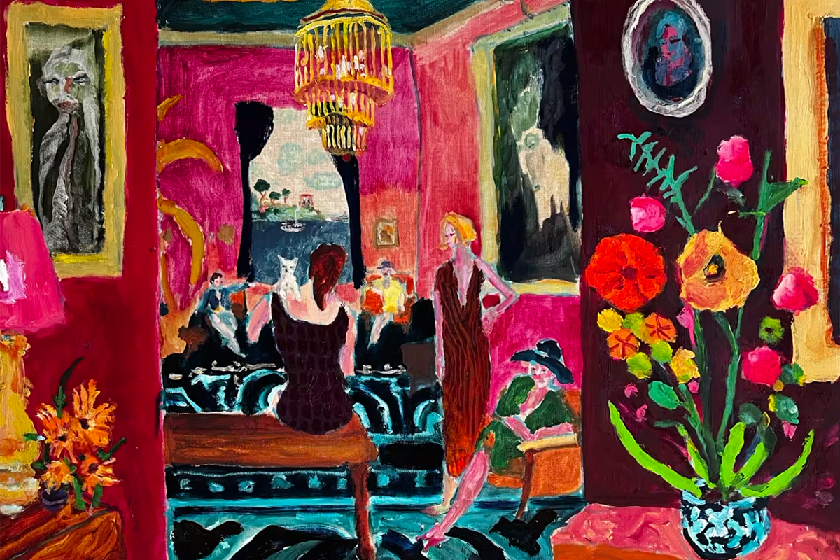 Bradley Wood’s ‘Portofino’ (2024). Photo: Jane Lombard Gallery