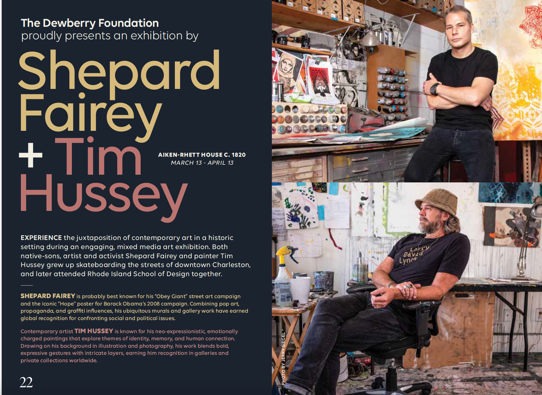 Shepard Fairey + Tim Hussey