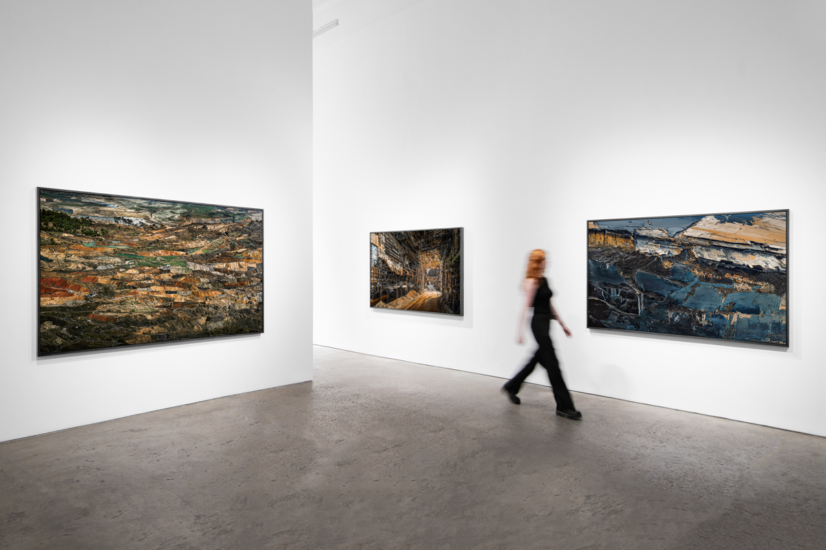 Installation view at Heft Gallery
