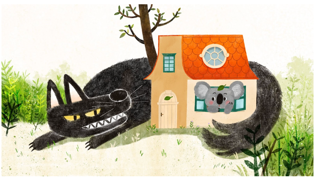 The Koala and the wolf
