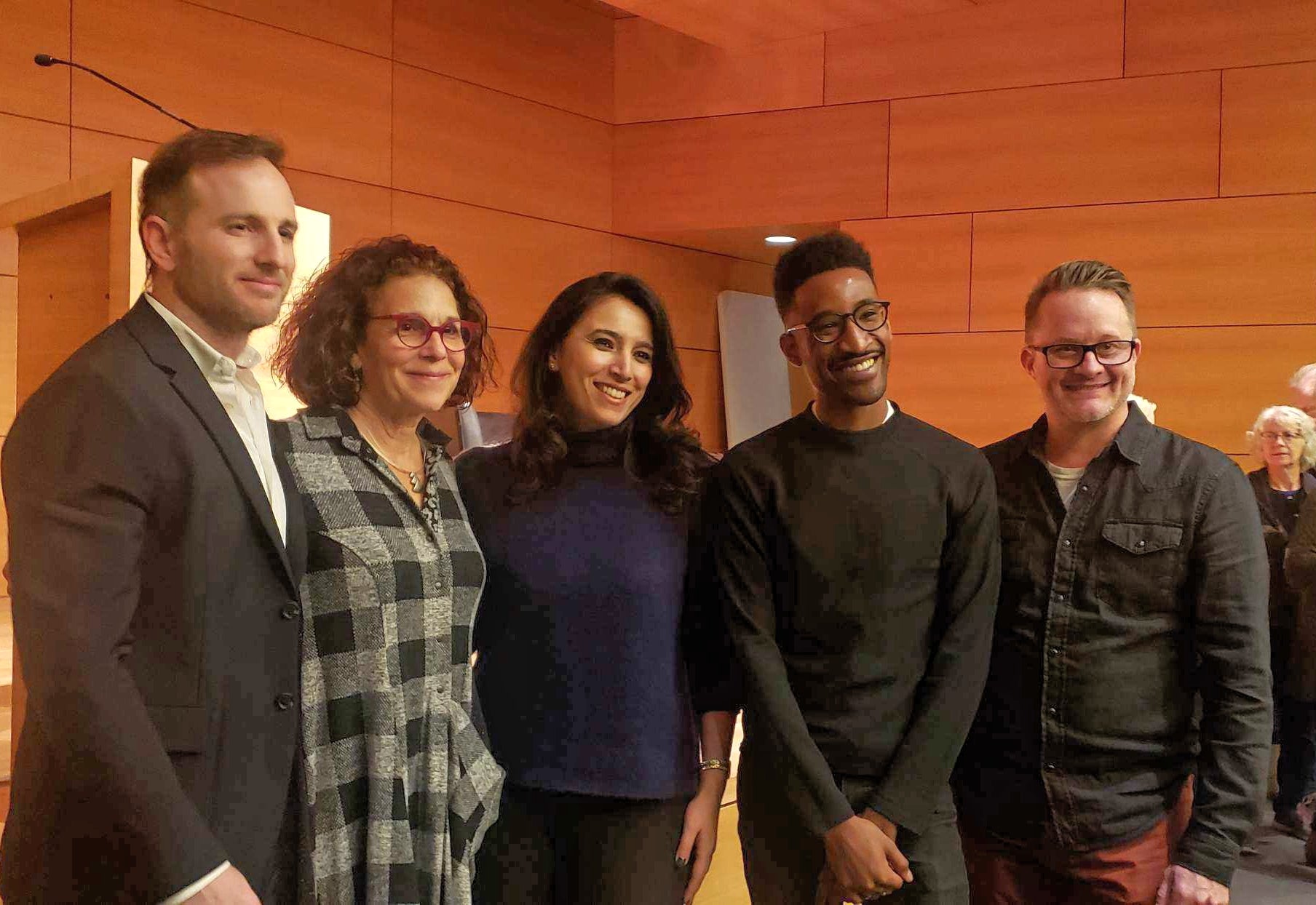 Photo of Joe Gebbia, Rosanne Somerson Lina Sergie Attar, Jon Key and Scott Lapham