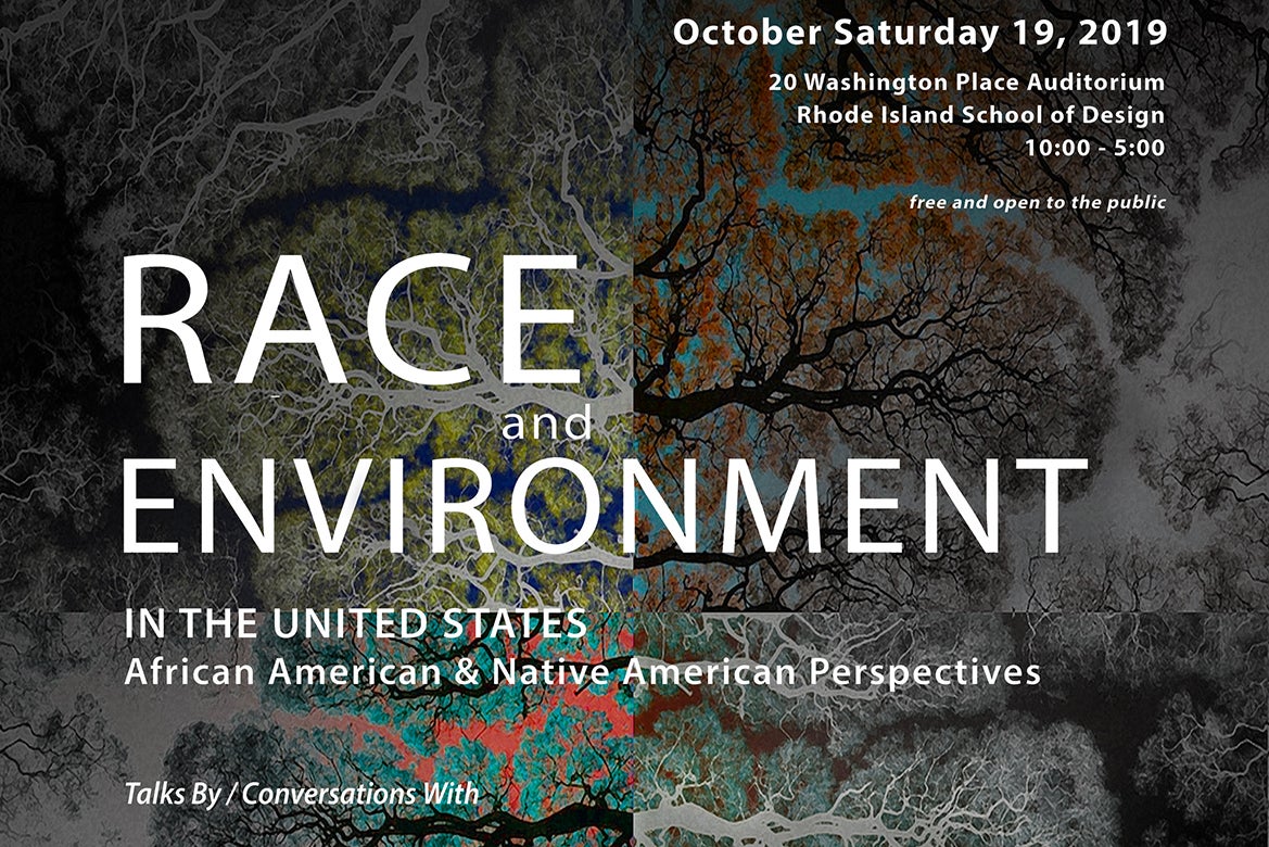 Banner for Race and Environment symposium