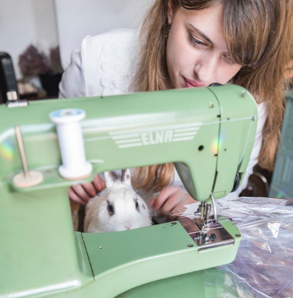 Savannah Barkley MFA 17 DM offers handmade and upcycled goods through Sir Milky Quartz.