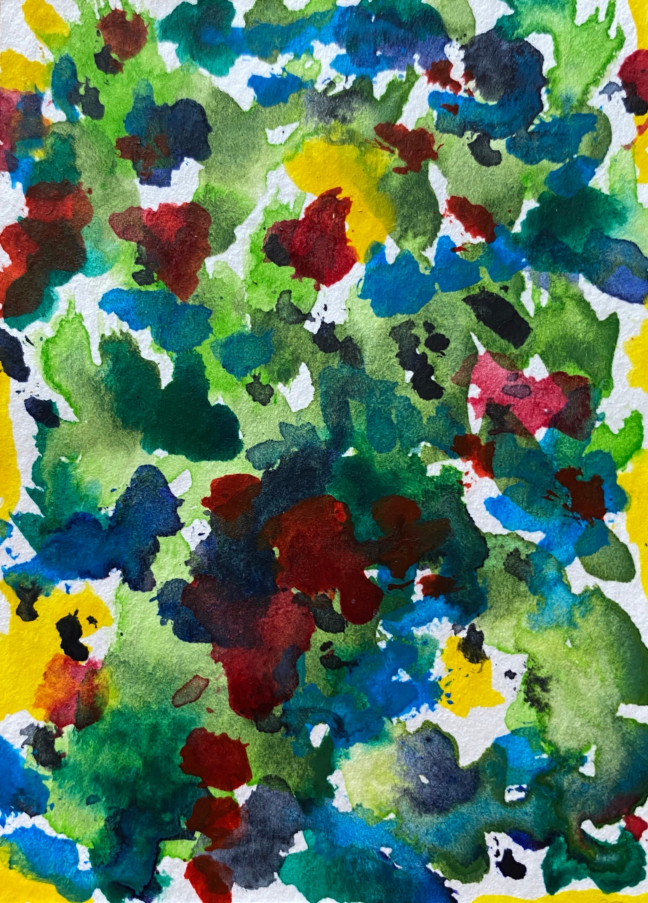 Emily Habansky multi-media painting.