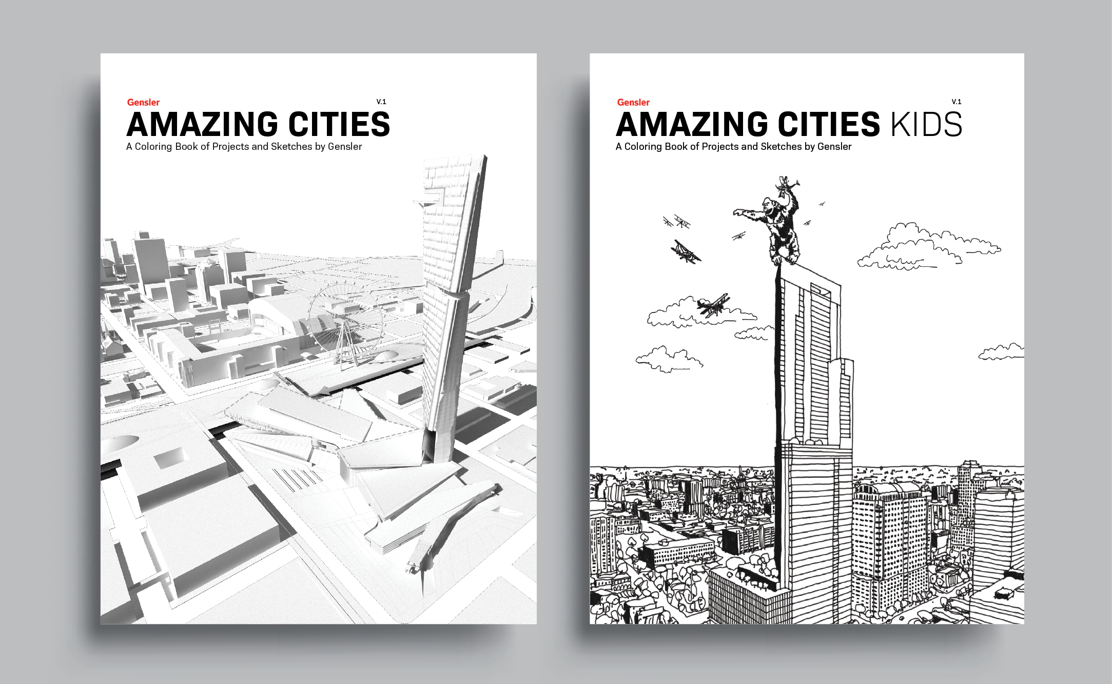 Two Amazing Cities books.