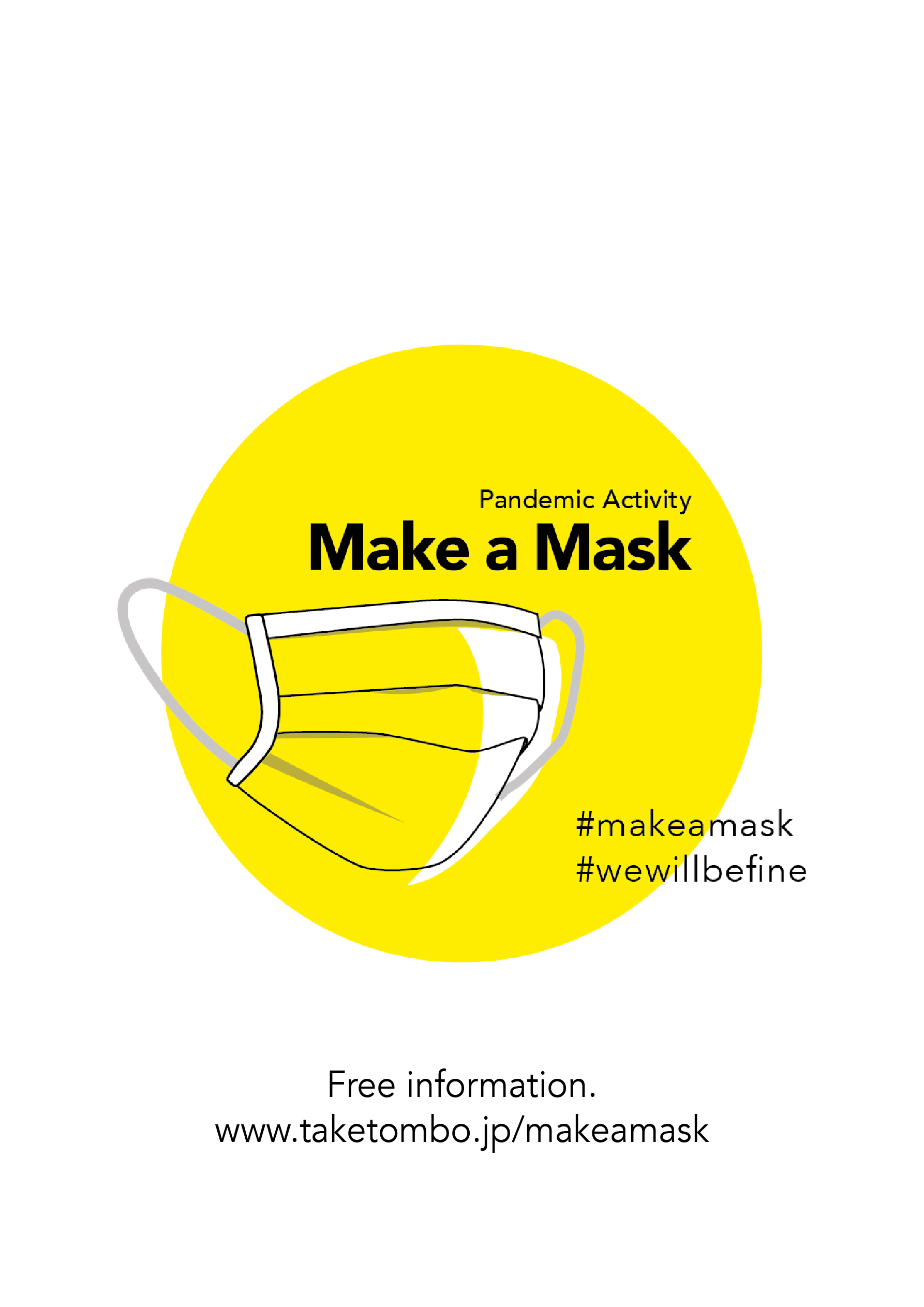 Pandemic Activity: Make a Mask graphic