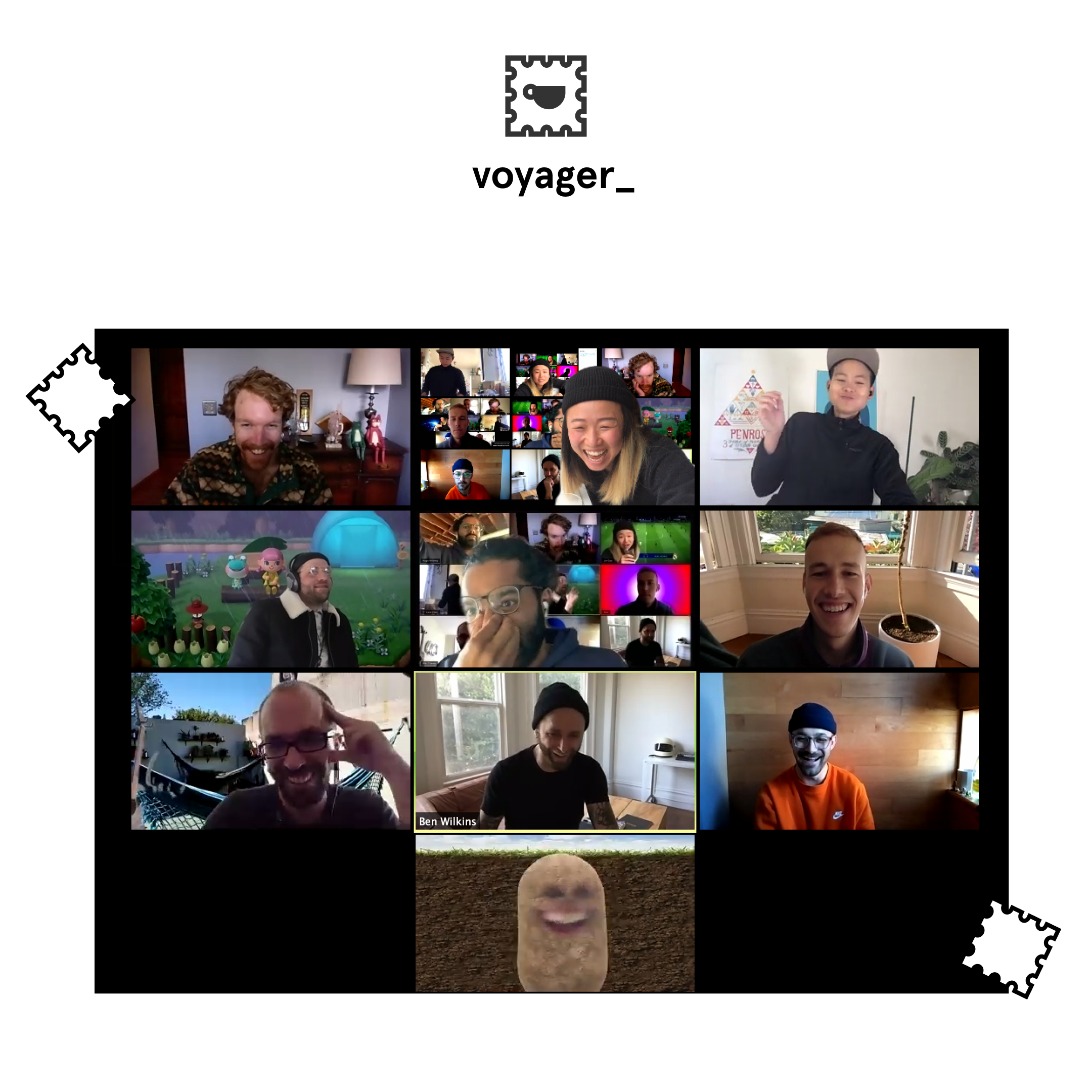 voyager_coffee video call screencap.