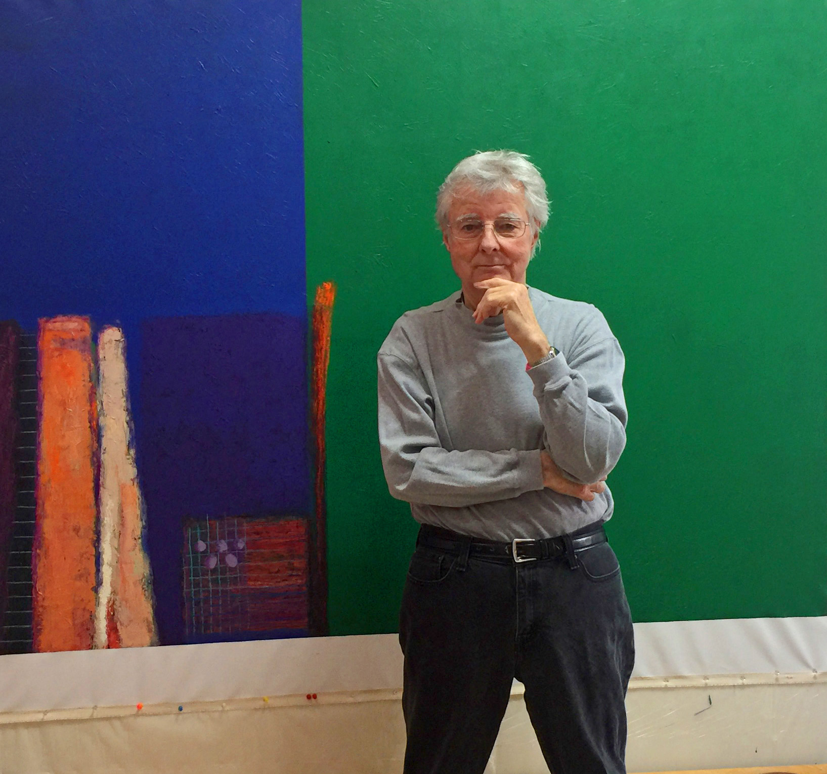 David Estey in his studio