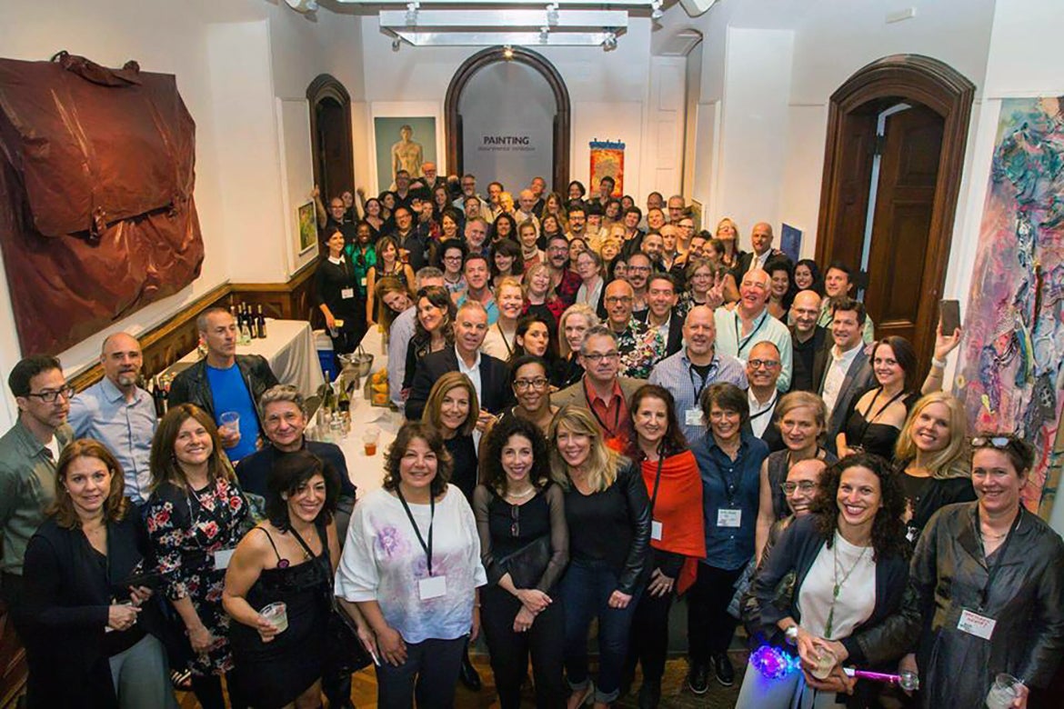 Photo of reunion group.