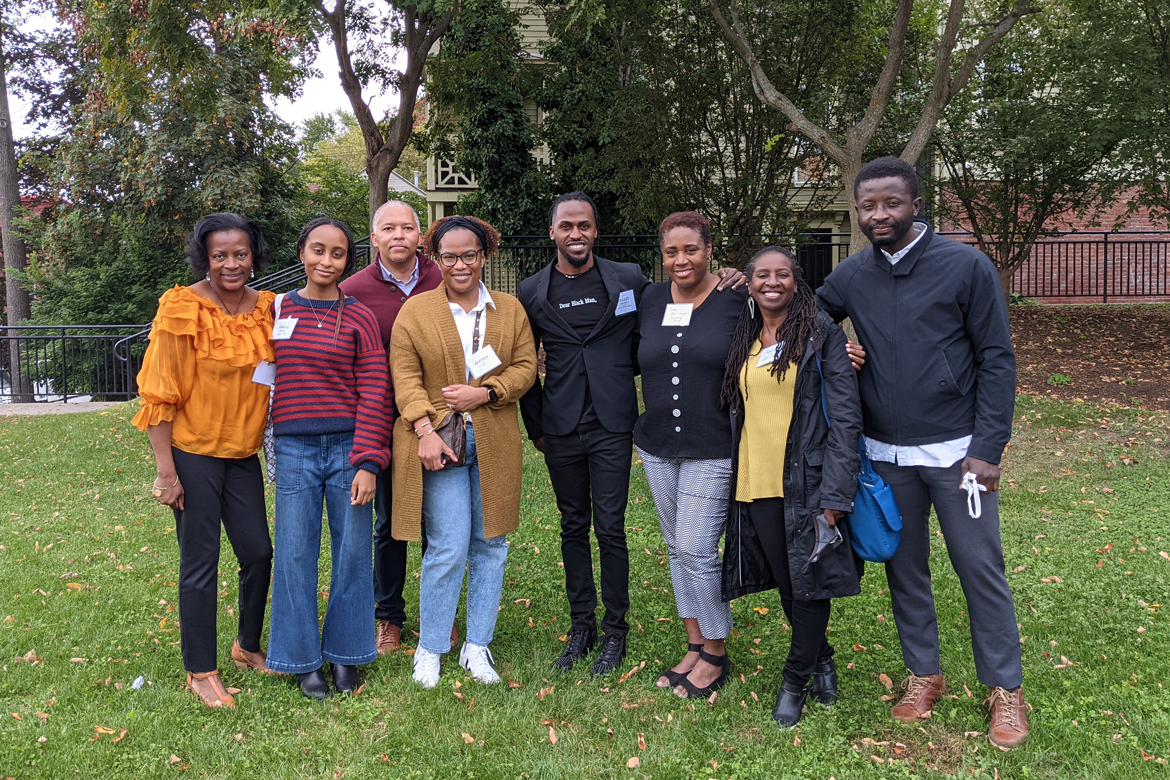 Members of RISD Black Alumni at RISD Weekend 2021