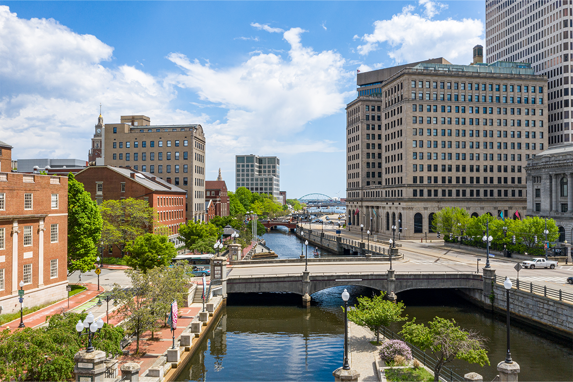 RISD Campus and the Providence River by George Grey 