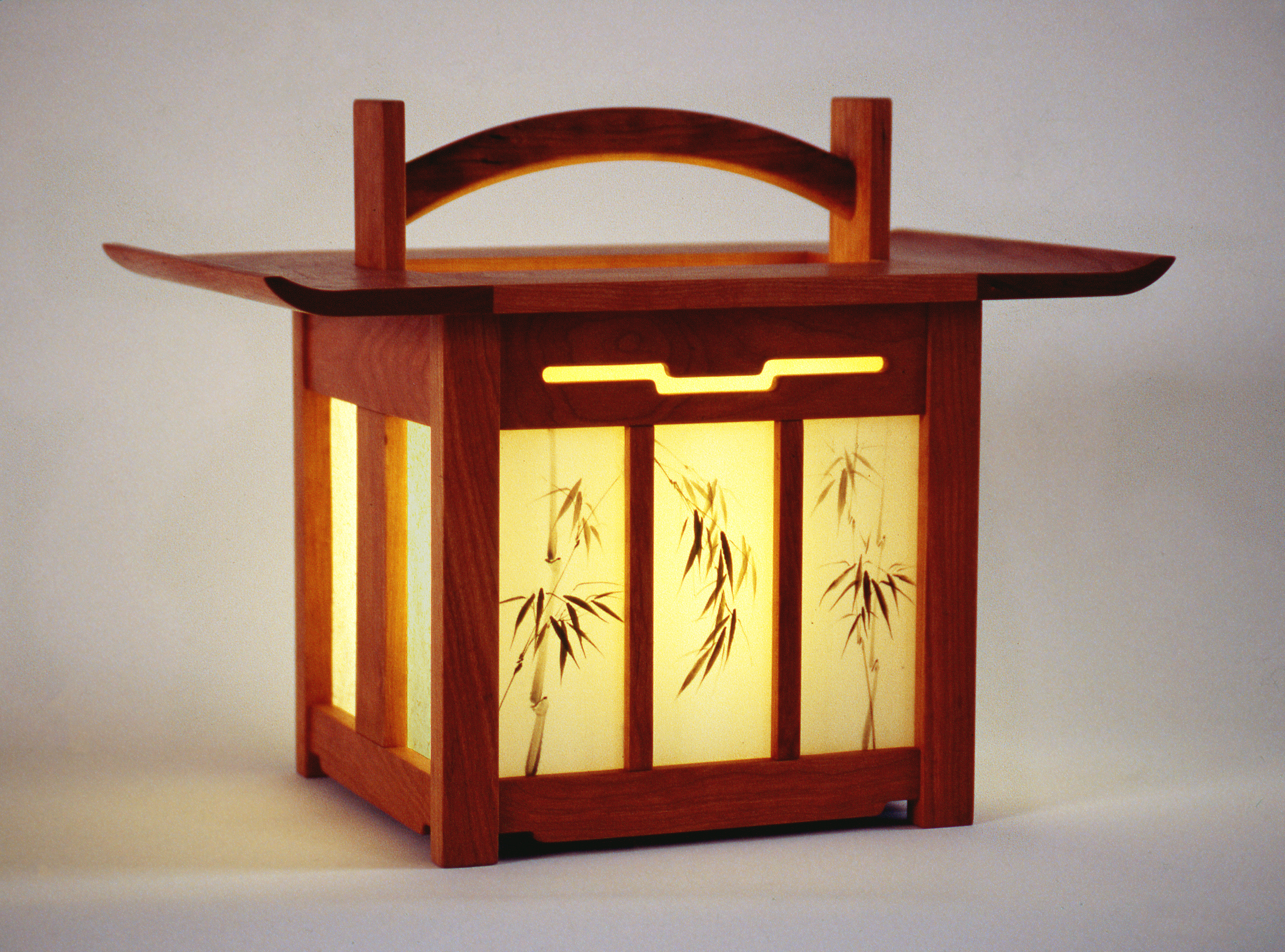 A photograph of a lantern