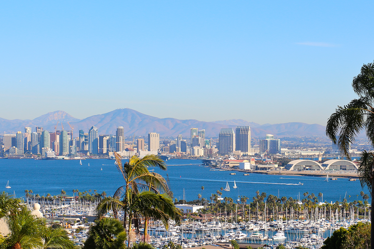 San Diego Harbor skyline
