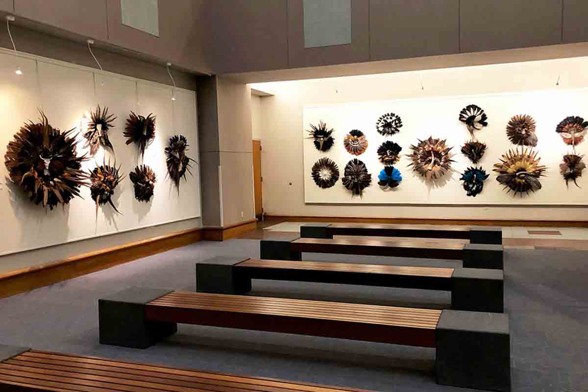 Exhibition view of "In Flight"
