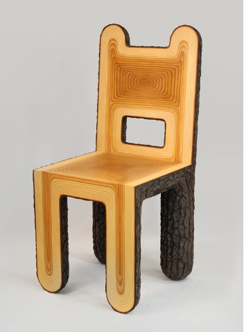 A wooden chair