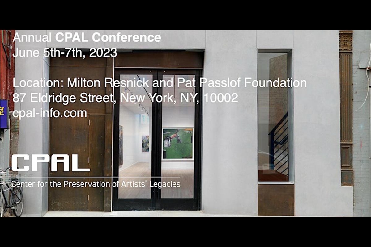 Promotional graphic for CPAL conference with time and location details