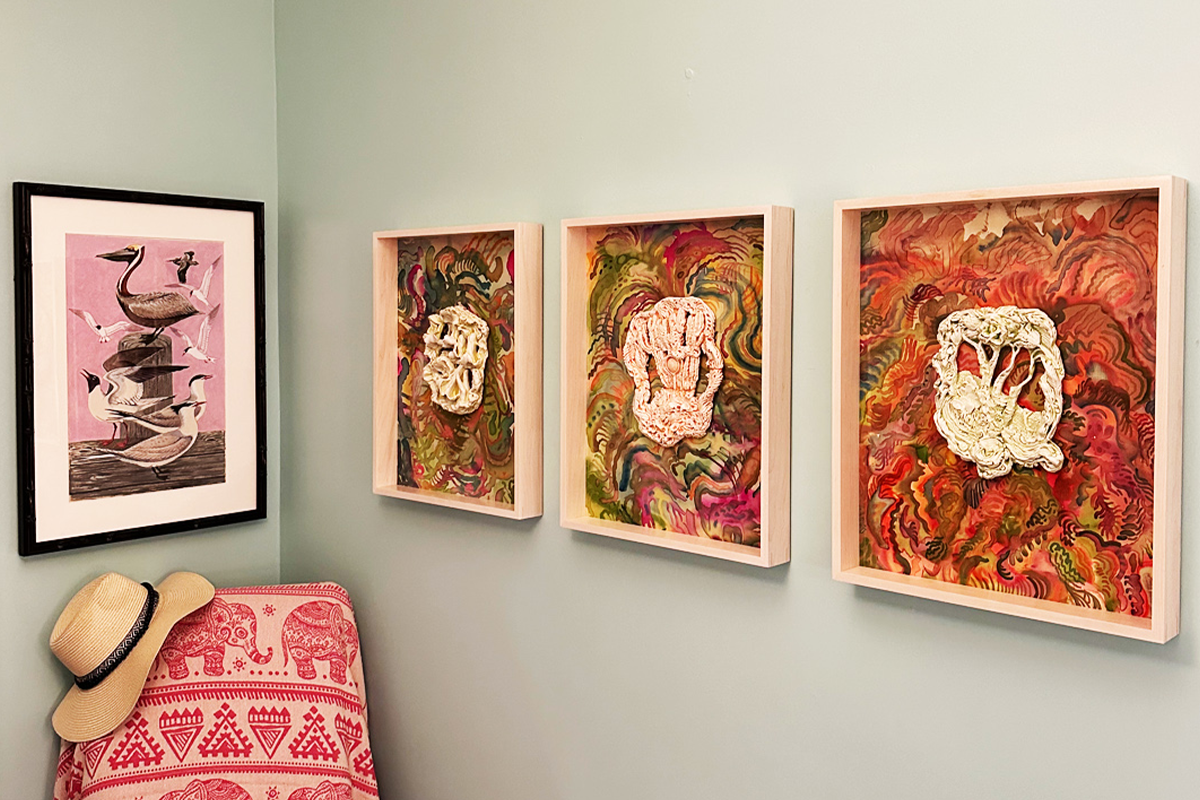 Works by Serena Perrone (up close)