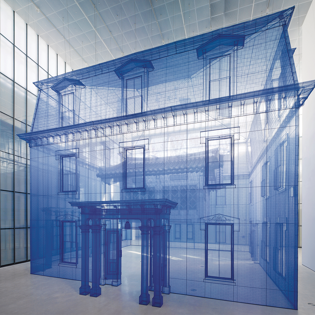 Home within Home within Home within Home within Home, 2013, polyester fabric, aluminium. ©Do Ho Suh. Courtesy of the artist and Lehmann Maupin, New York, Seoul and London. Photo by Jeon Taeg Su