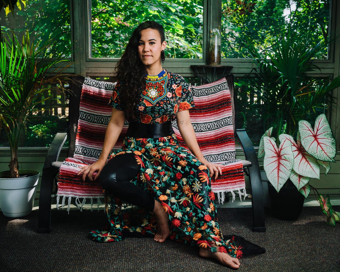 Shey 'Rí Acu' Rivera Ríos | photo by Cat Laine, Painted Foot Studio