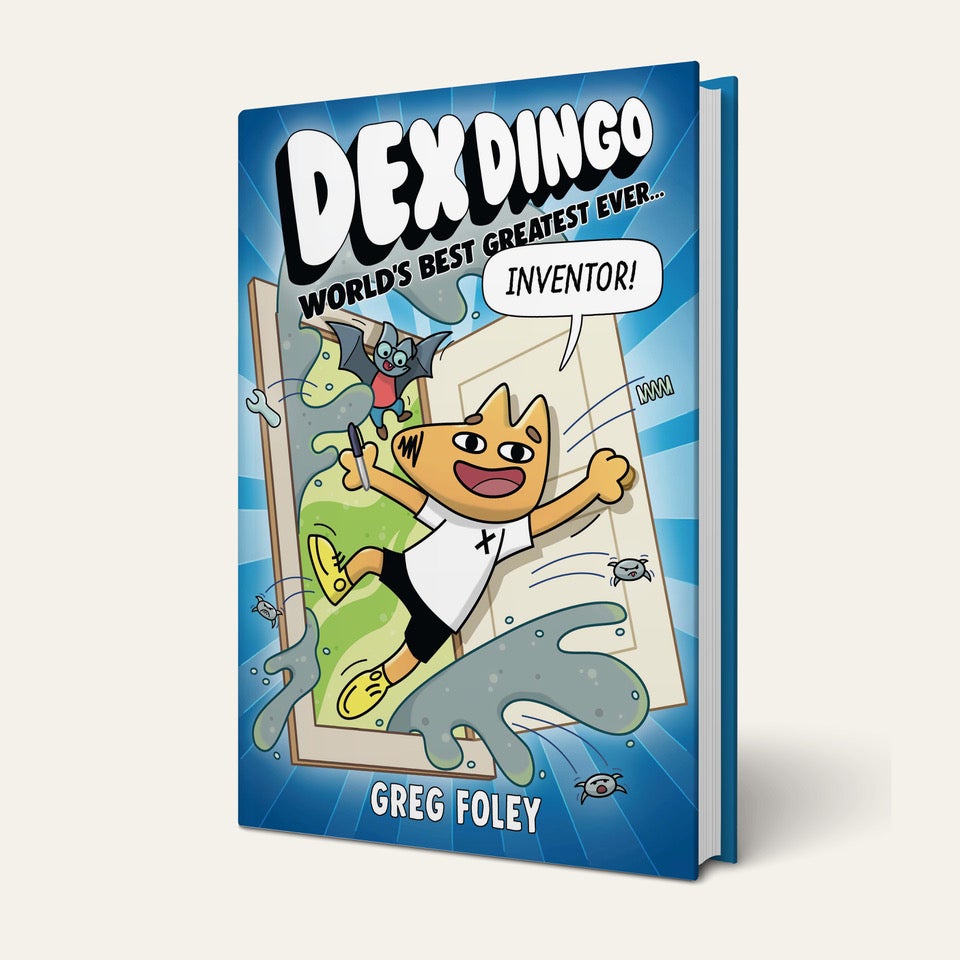 Dex Dingo graphic novel cover art