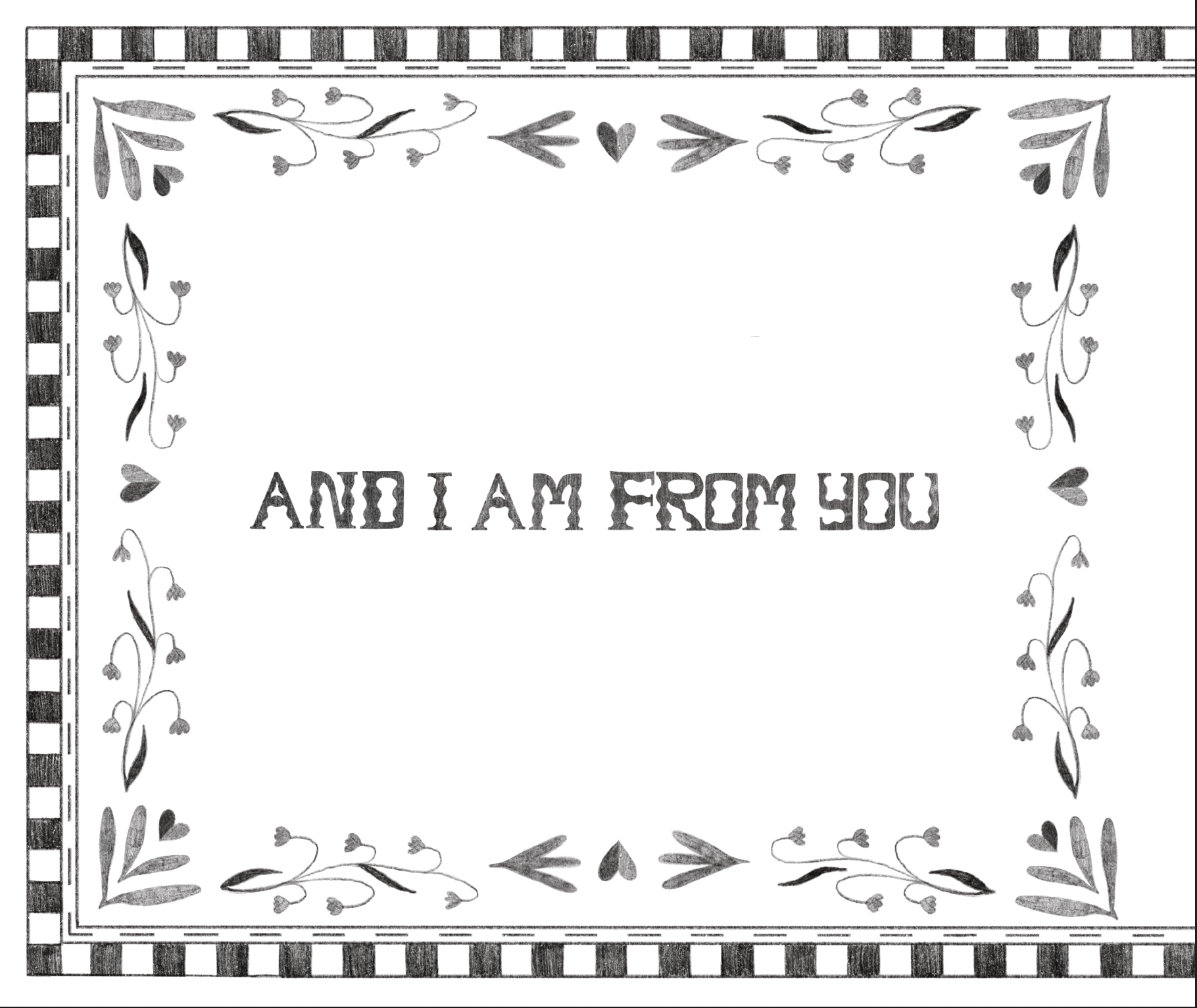 From Me, From You