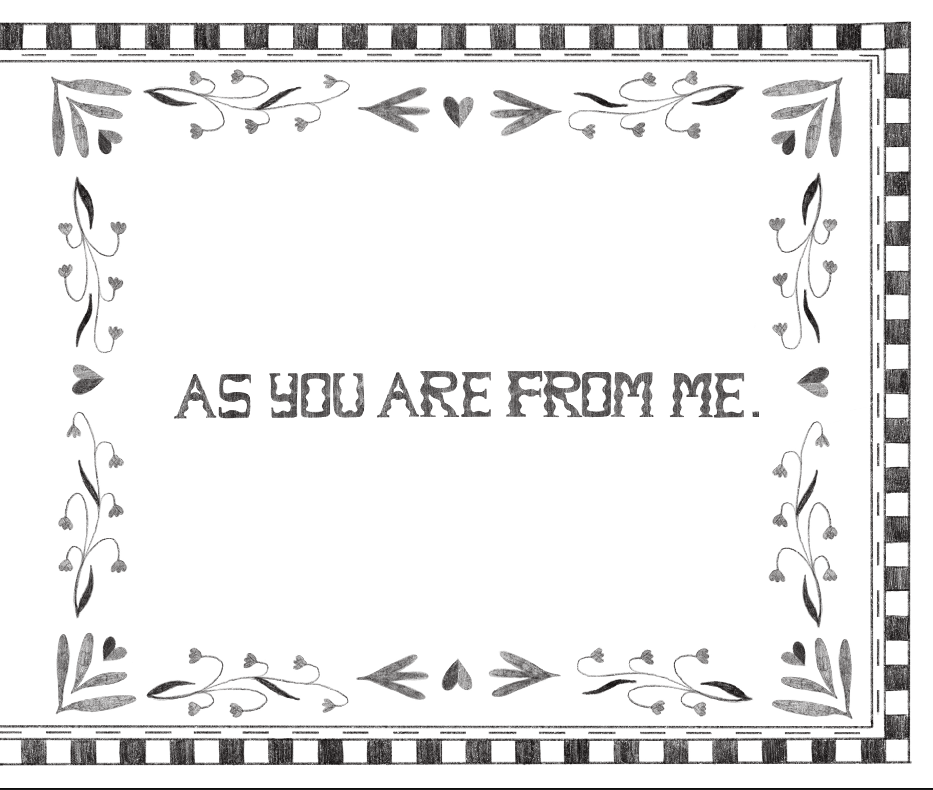 From Me, From You