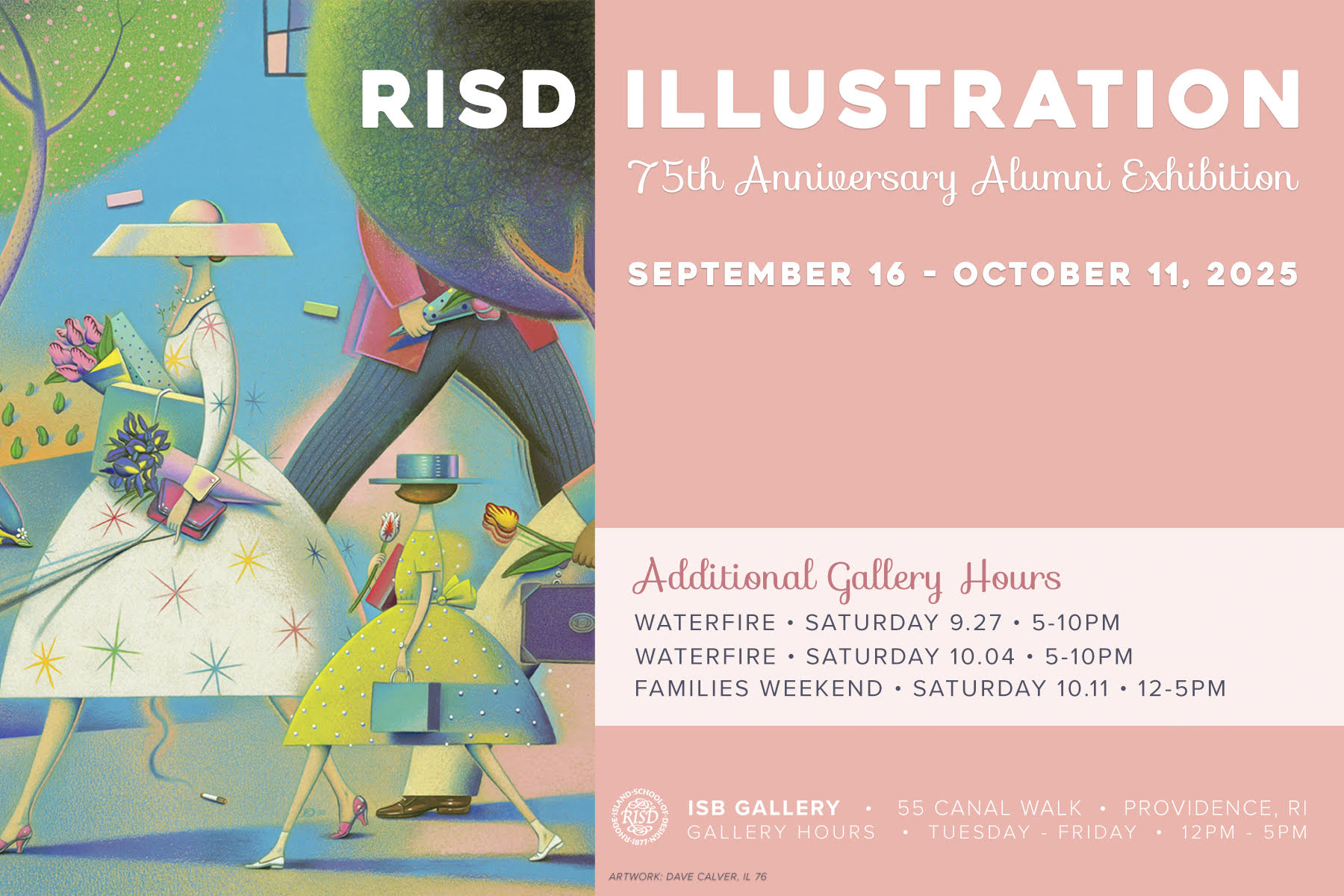 RISD Illustration promotional poster