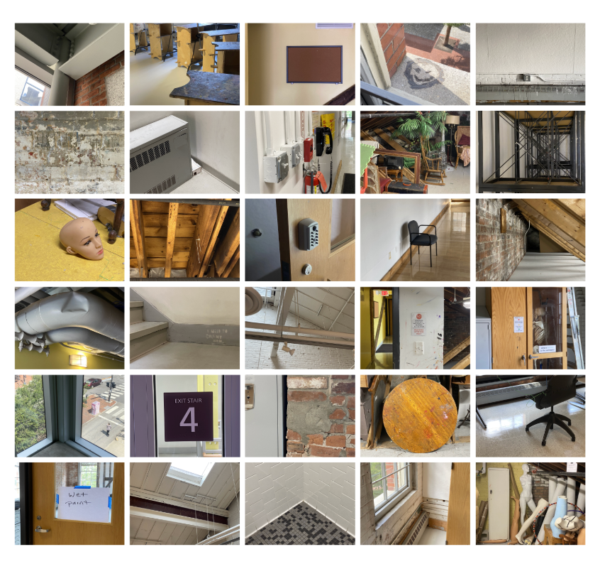 30 interior spaces inside the Illustration Studies Building