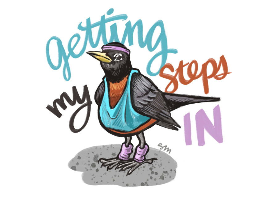 "Getting My Steps In" (2024)