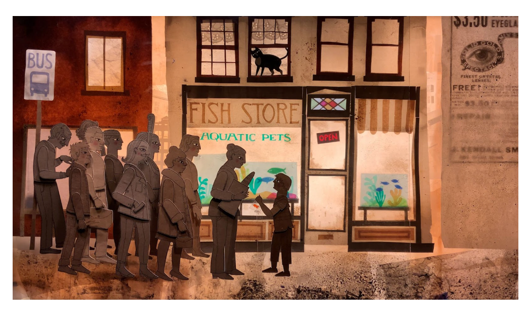 Bus Stop, film still from Misophonia