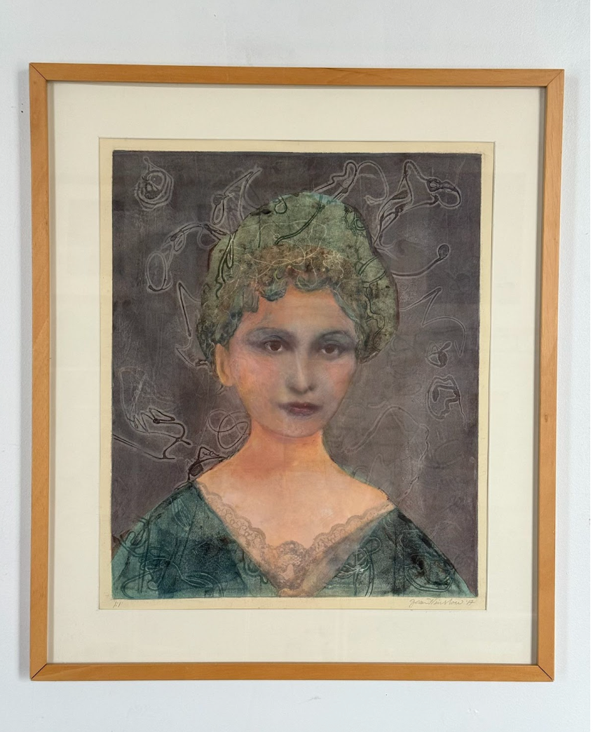 Self Portrait with Green Hair (2020)