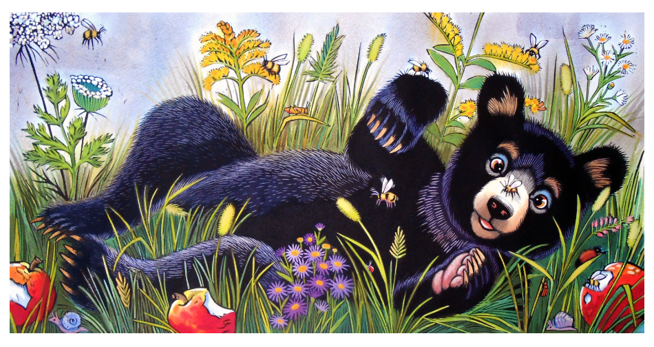 Baby Bear counts seven