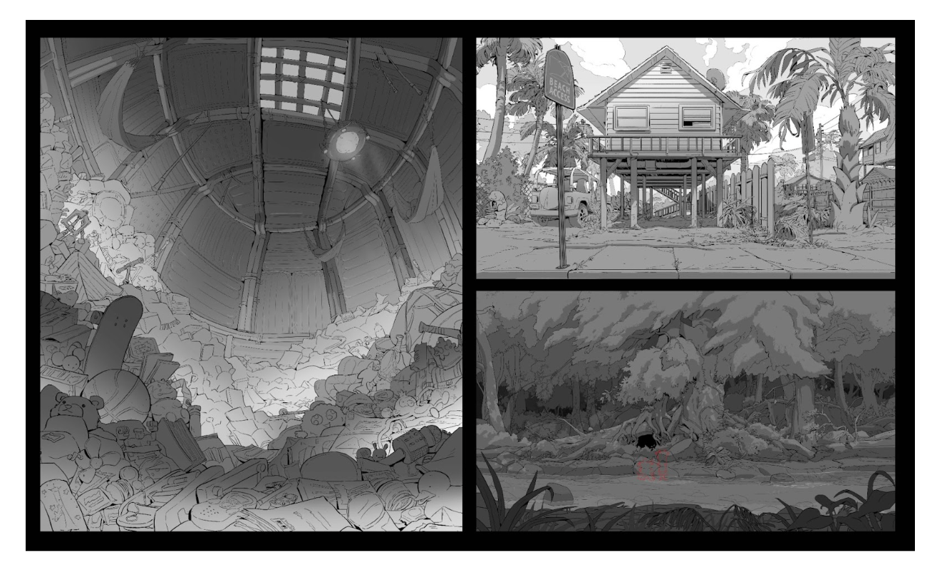 Background Designs from Craig Before the Creek