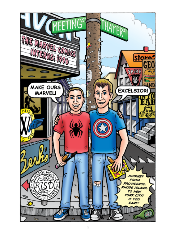 Comic Book Millionaires Fanzine Page 1