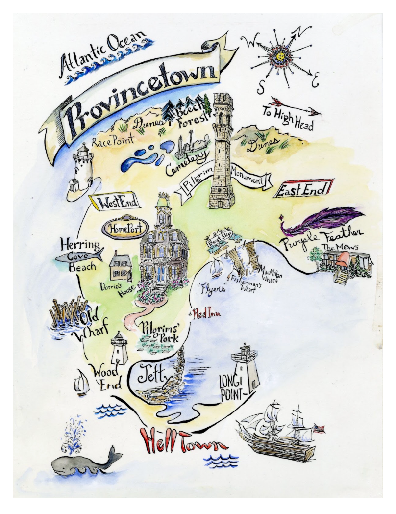 Provincetown Map (2016)