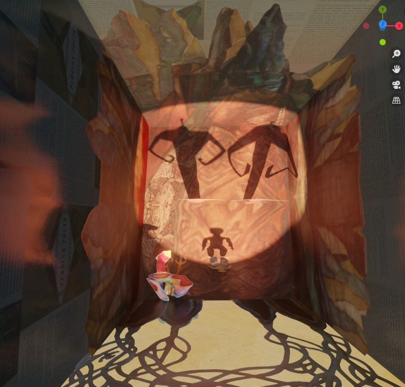 An image depicting a scene from What did happen to Alice?
