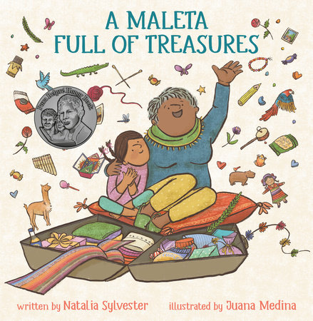 A Maleta Full of Treasures illustrated cover